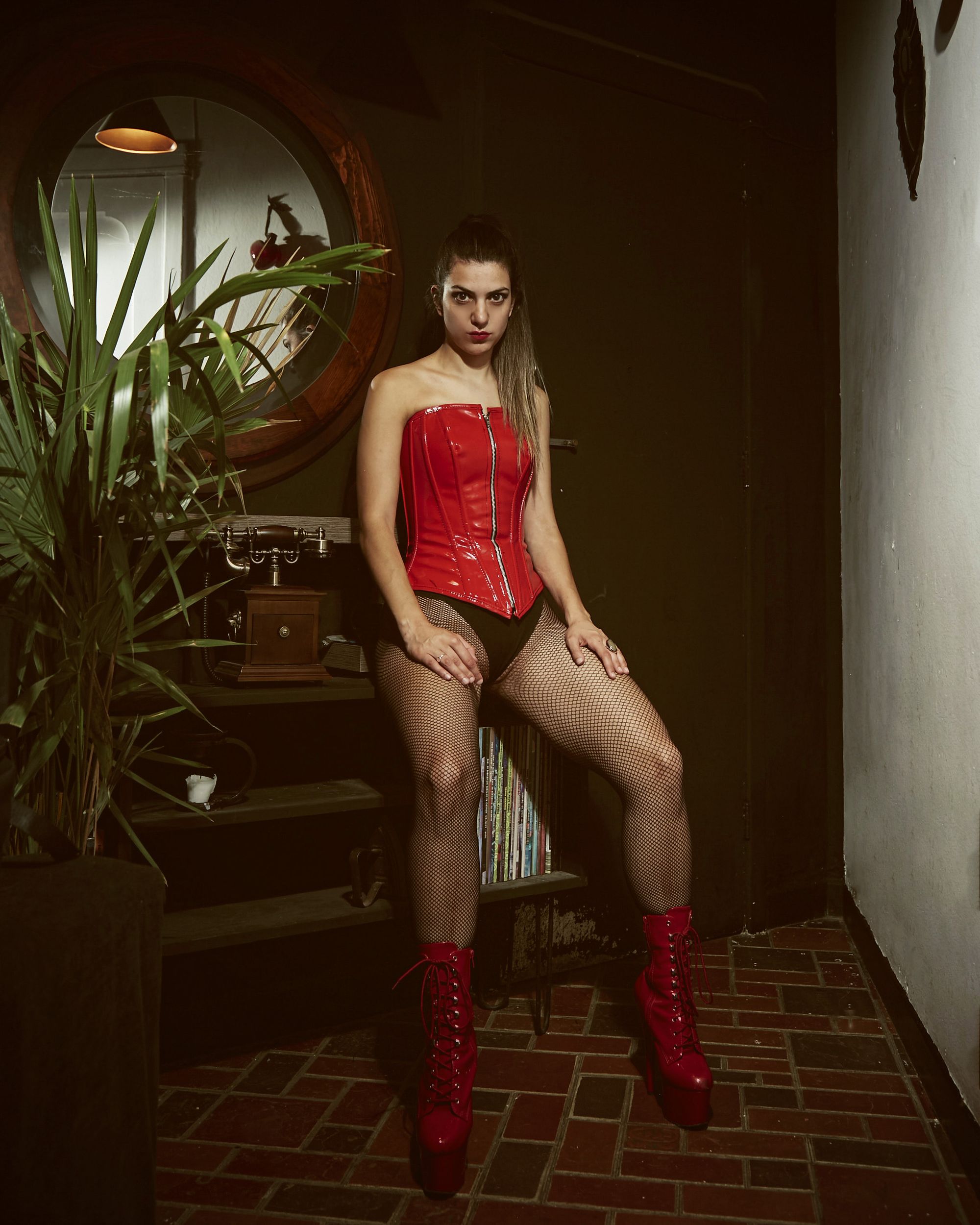 Dómina Leo, dominatrix in Mexico City
